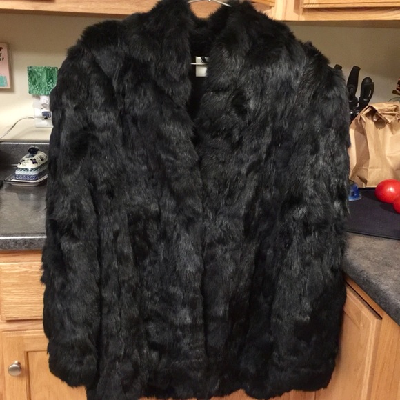 Real Rabbit Fur Jacket - Picture 6 of 7